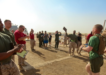 Runners endure Marine Corps Marathon Forward in Helmand province