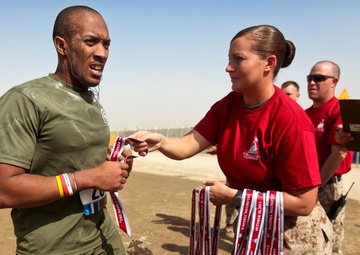 Runners endure Marine Corps Marathon Forward in Helmand province