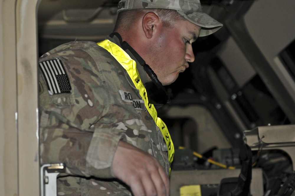 Soldiers bring more vehicles to the fight