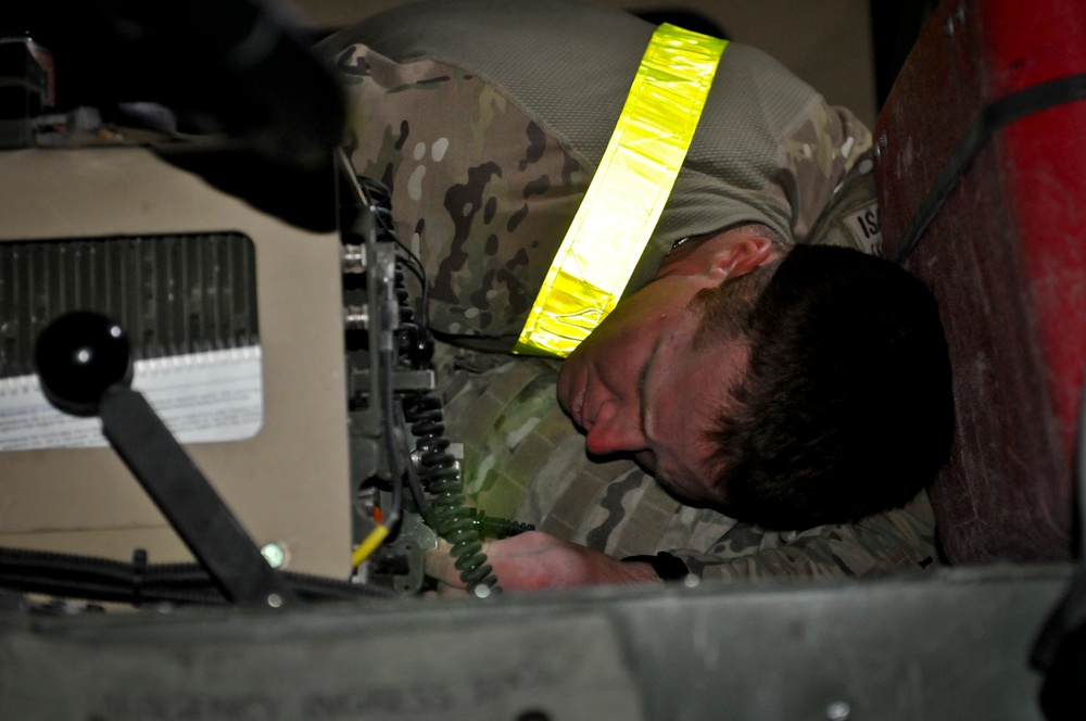 Soldiers bring more vehicles to the fight