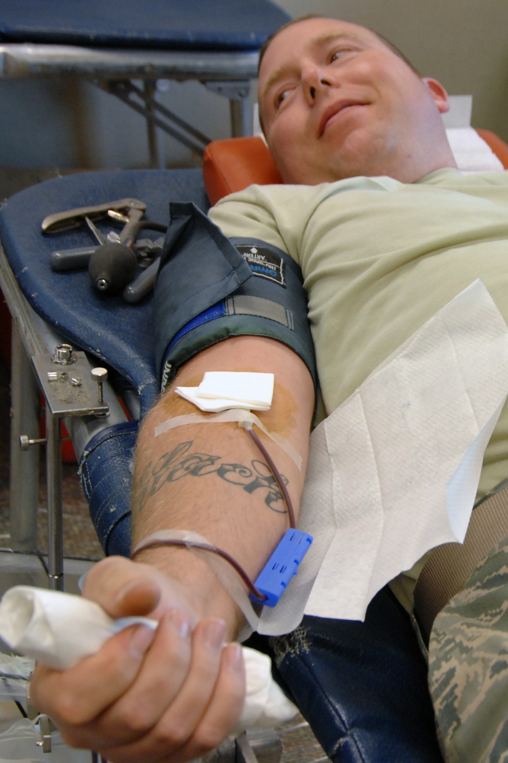 Selfridge Hosts Red Cross Blood Drive