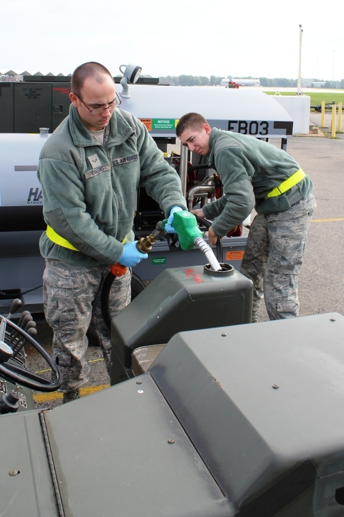 Biofuel testing at Selfridge