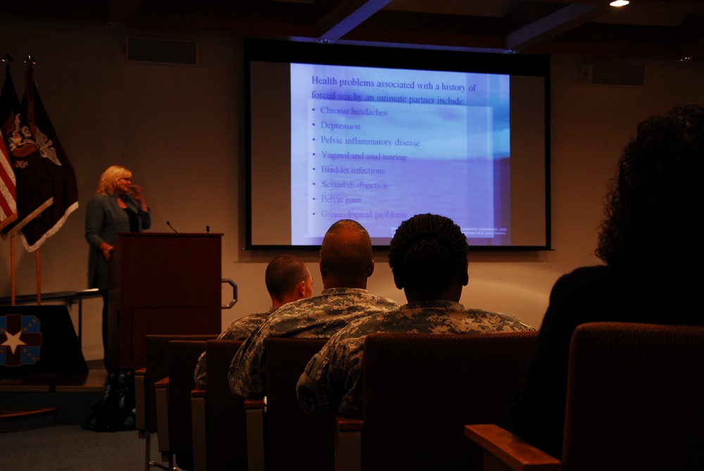 Awareness training for health care providers at Fort Bragg