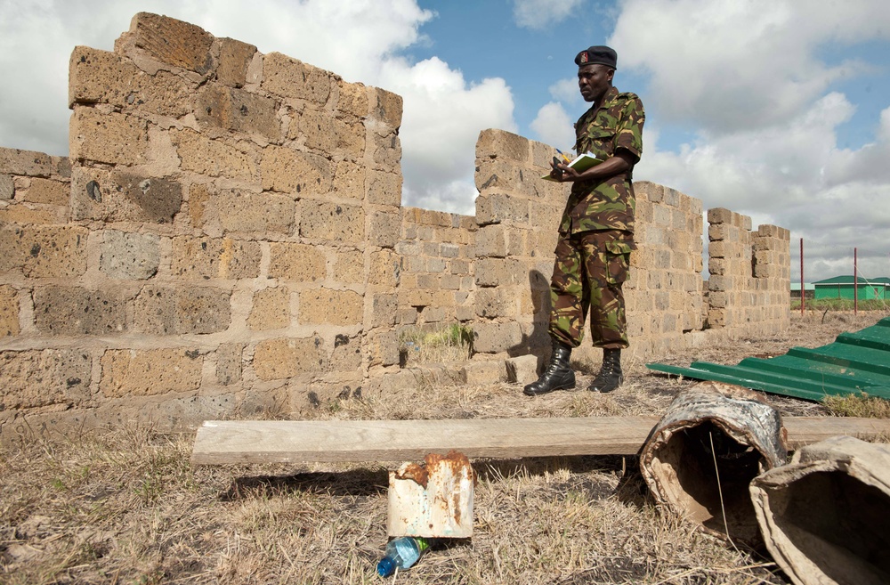 Kenyan soldiers train, prepare for civil affairs mission