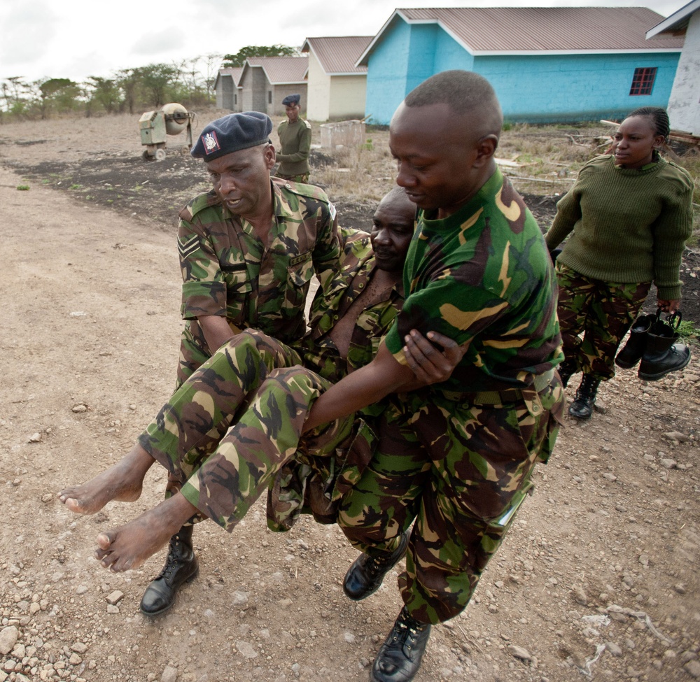 Kenyan soldiers train, prepare for civil affairs mission