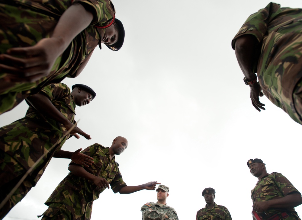 Kenyan soldiers train, prepare for civil affairs mission