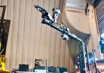 Repair team keeps robots in the fight