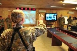 Waving from across the ocean