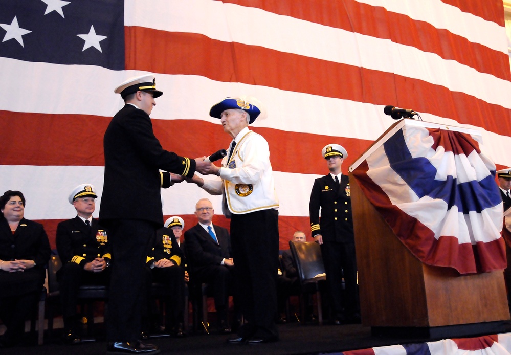 USS California commissioning ceremony