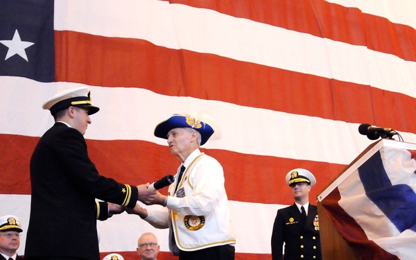 USS California commissioning ceremony