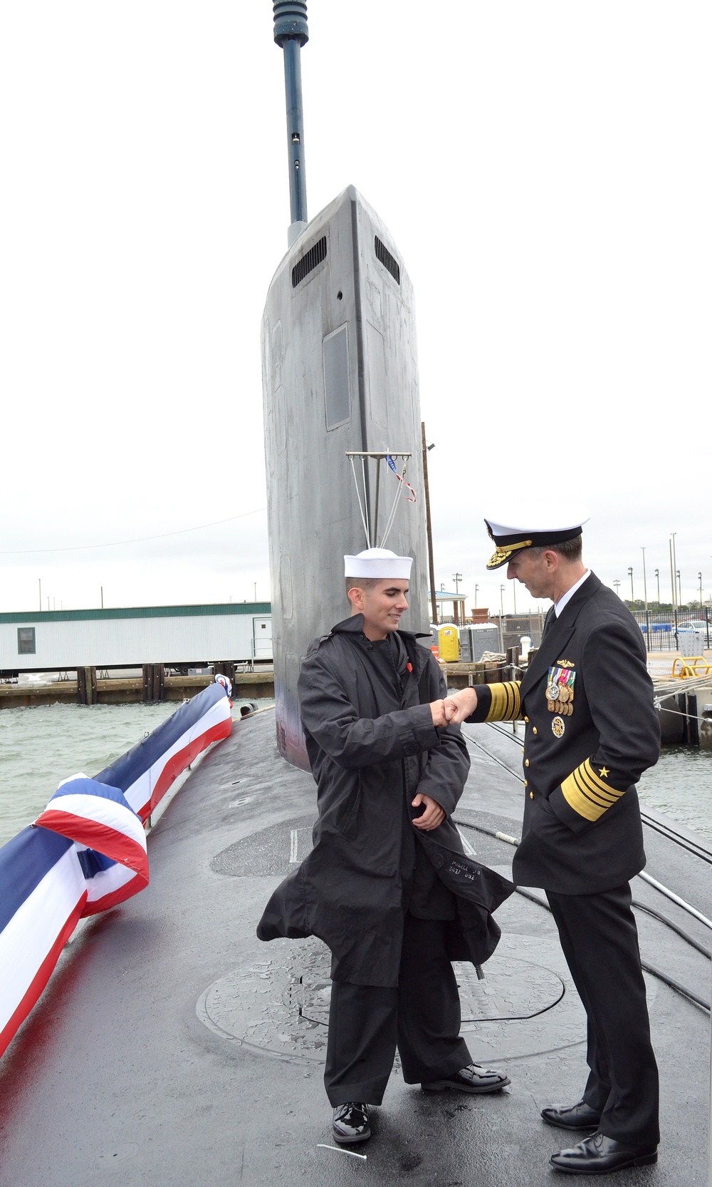 USS California commissioning ceremony