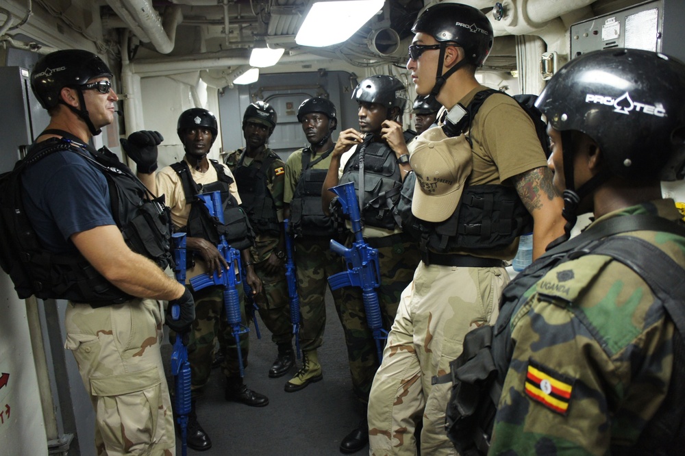 USS Samuel B. Roberts conducts Cutlass Express