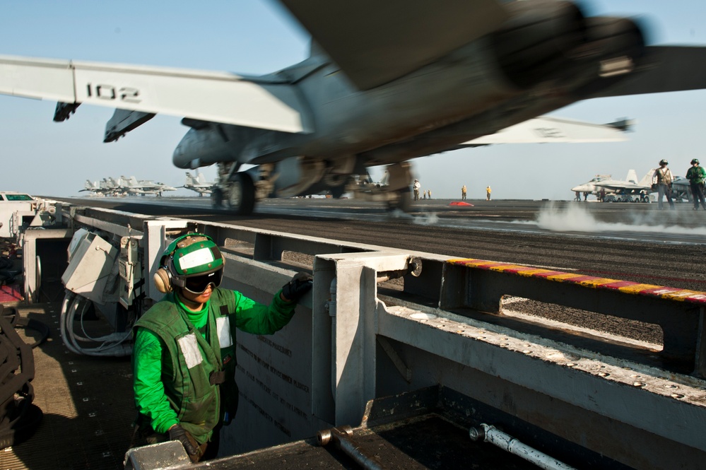 USS John C. Stennis conducts flight operations