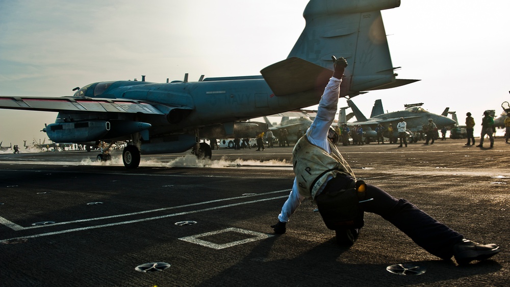 USS John C. Stennis conducts flight operations