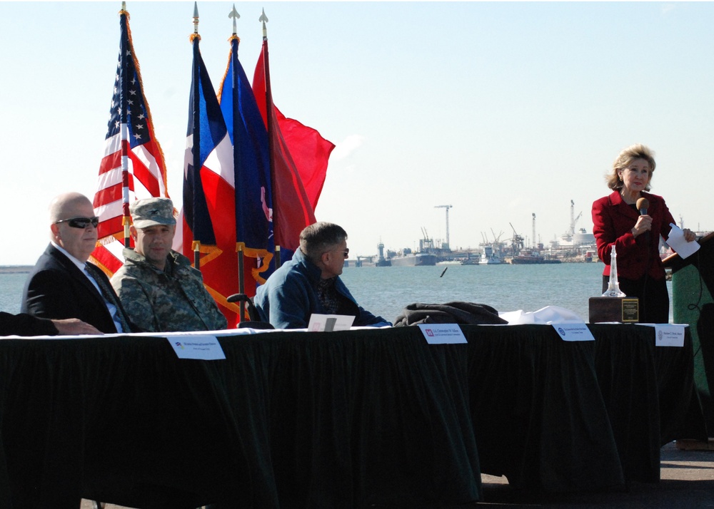 USACE Galveston hosts Texas City ribbon-cutting ceremony