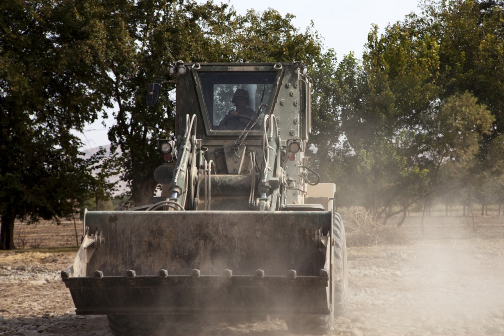 Marine heavy equipment operator finds critical role on task force in Afghanistan