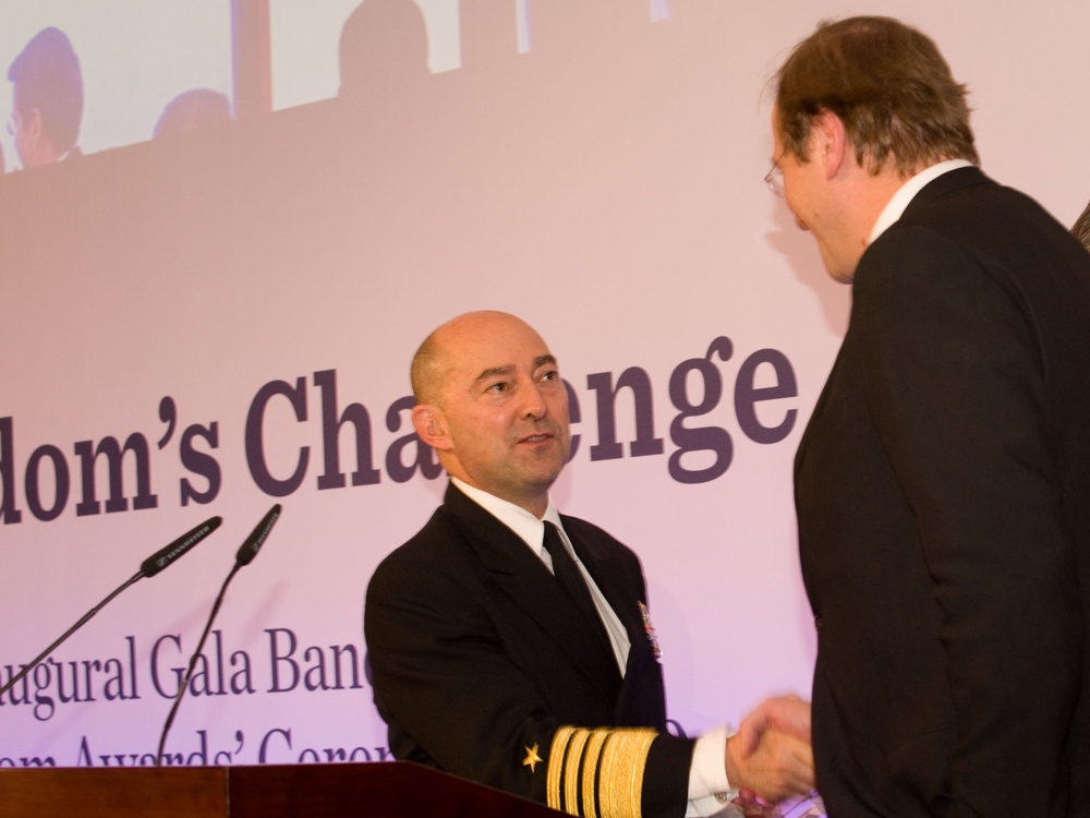 Atlantic Council 'Freedom's Challenge' Awards Gala Dinner.
