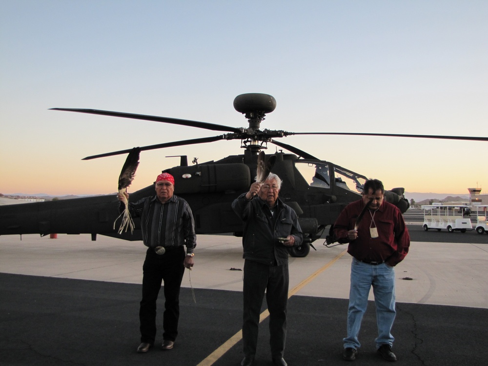 New Apache Block III receives traditional Apache sacred blessing