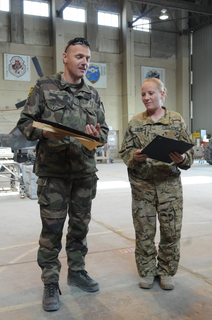 An American medic in a French tale