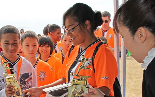 Soccer/Cheerleading comes to close with loud cheers