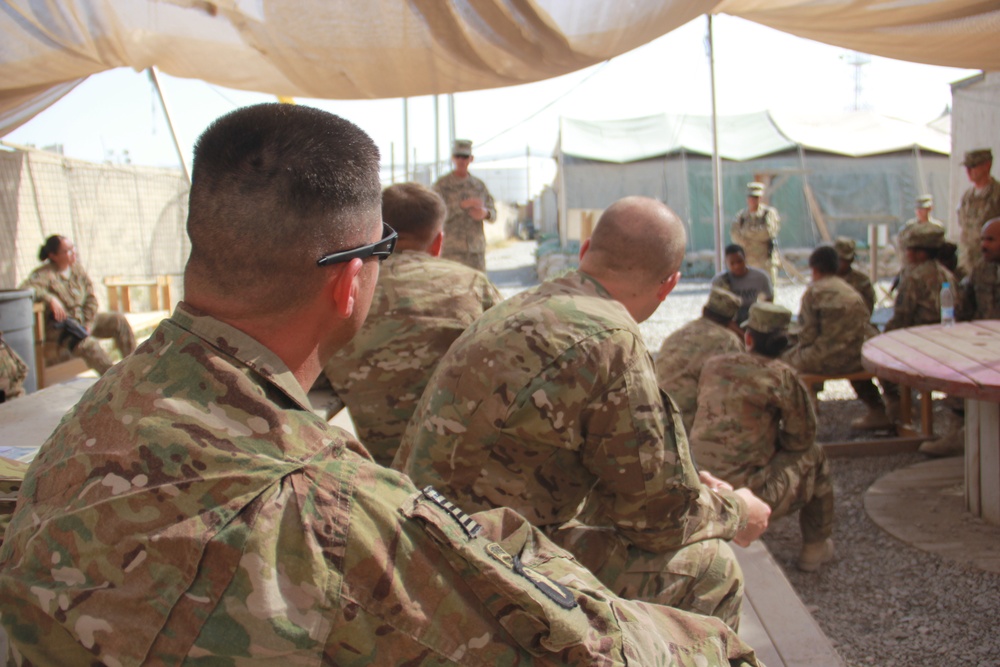 Guard standards to change: CSM delivers message to troops personally
