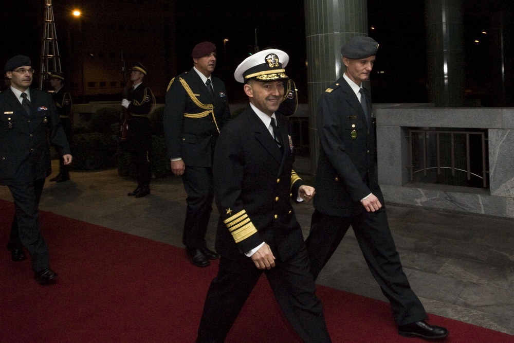 Supreme Allied Commander Europe Jim Stavridis visits Ljubljana, Slovenia
