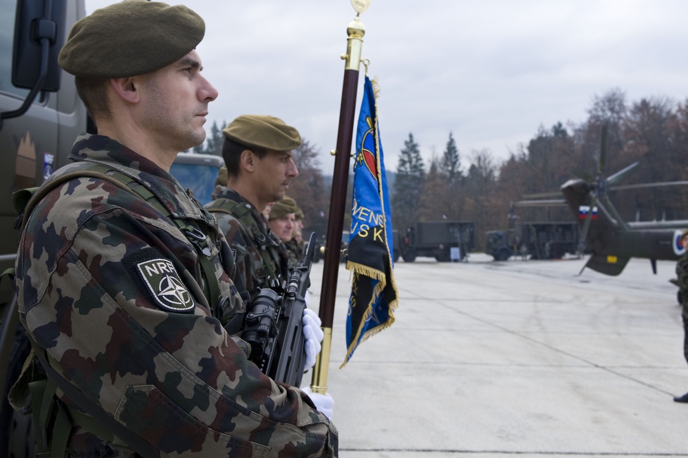 Supreme Allied Commander Europe Jim Stavridis visits Ljubljana, Slovenia