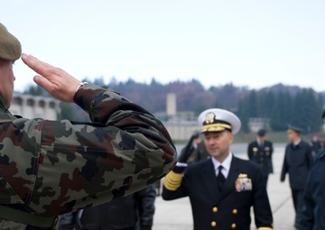 Supreme Allied Commander Europe Jim Stavridis visits Ljubljana, Slovenia