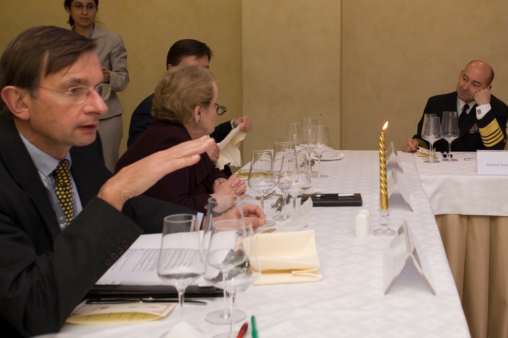 Supreme Allied Commander Europe Jim Stavridis visits Ljubljana, Slovenia