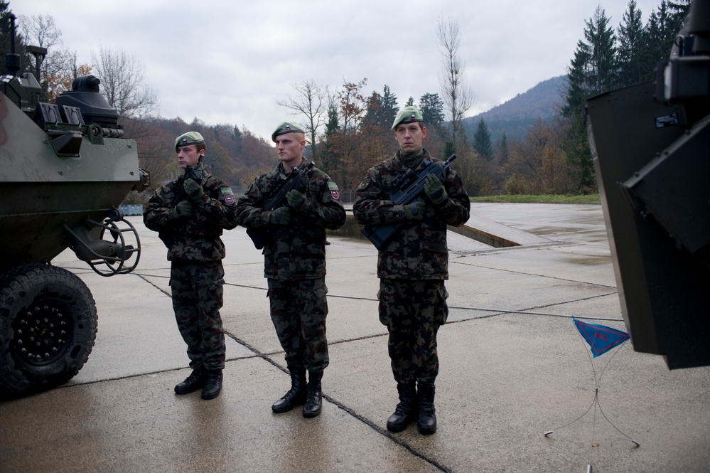 Supreme Allied Commander Europe Jim Stavridis visits Ljubljana, Slovenia