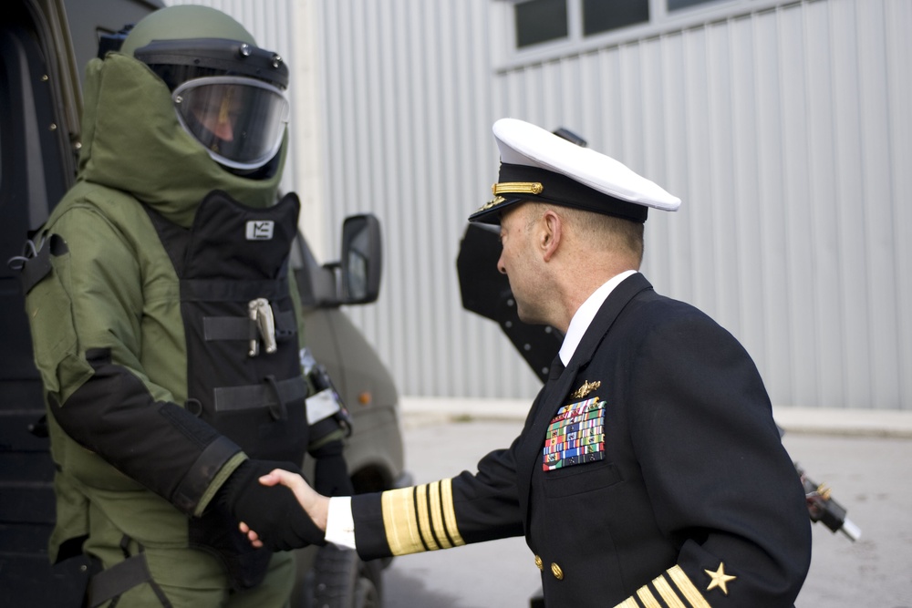 Supreme Allied Commander Europe Jim Stavridis visits Ljubljana, Slovenia