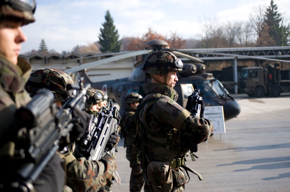 Supreme Allied Commander Europe Jim Stavridis visits Ljubljana, Slovenia