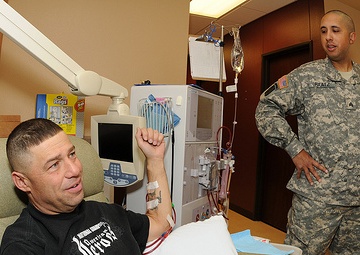 Guardsman donates kidney to fellow soldier
