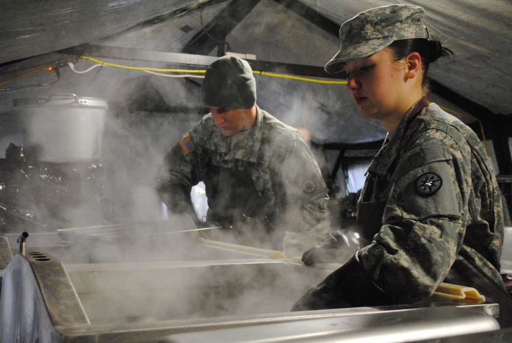 326th Quartemaster Company competes in the Department of the Army Connelly Event
