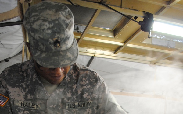 326th Quartemaster Company competes in the Department of the Army Connelly Event