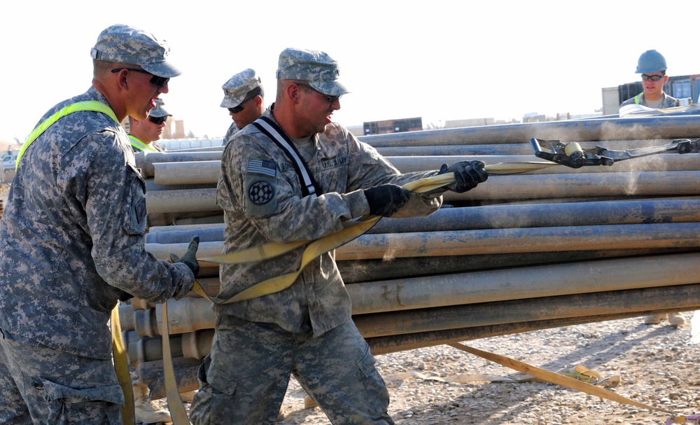 Equipment leaving Iraq saves tax dollars while soldiers return home, materials are redistributed