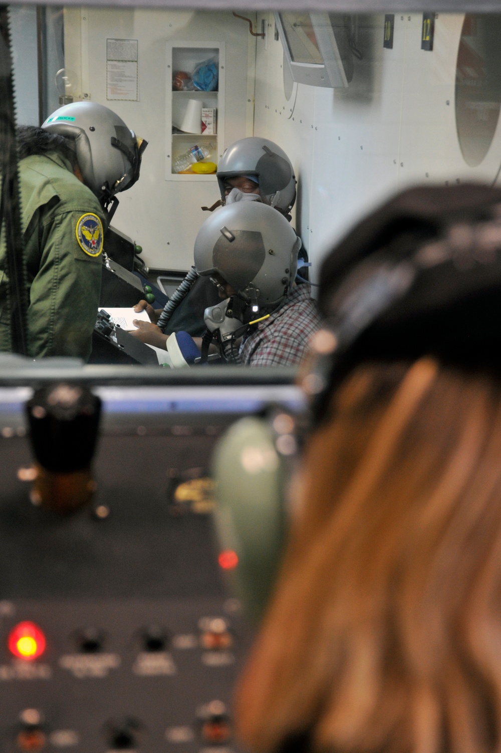 Aerospace Physiology Flight helps air crews climb to new heights