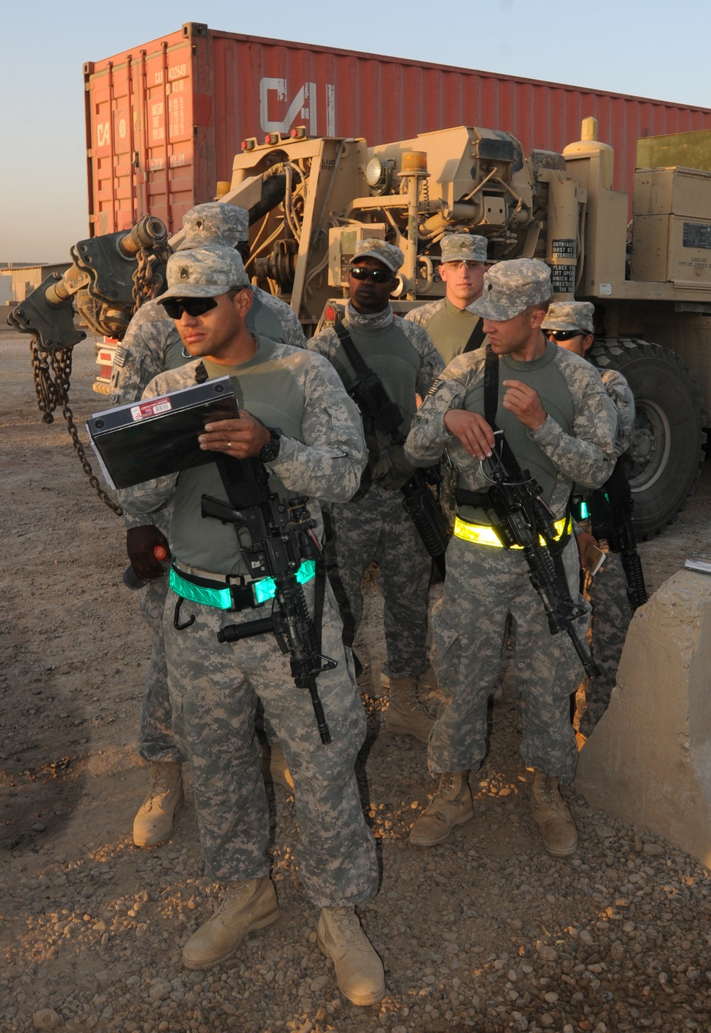 123rd Brigade Support Battalion conducts convoy operations