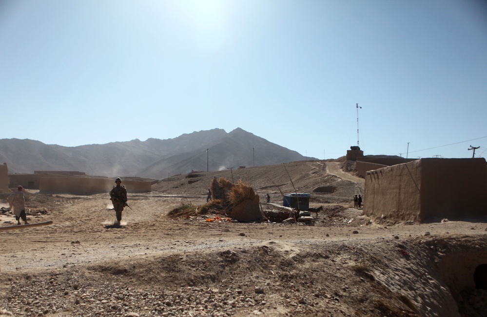 Marines in Kajaki Sofla disrupt insurgency, foster ties