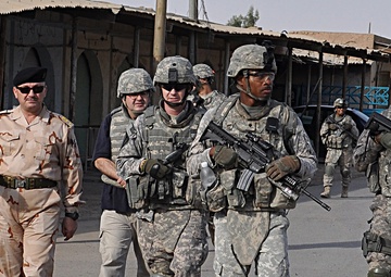 US Transition team leader, ‘Red Dragons’ support Samarra redevelopment