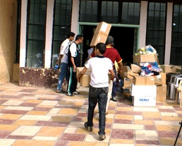 ‘Red Dragons’ deliver humanitarian supplies: Battery commanders strengthen international relationships