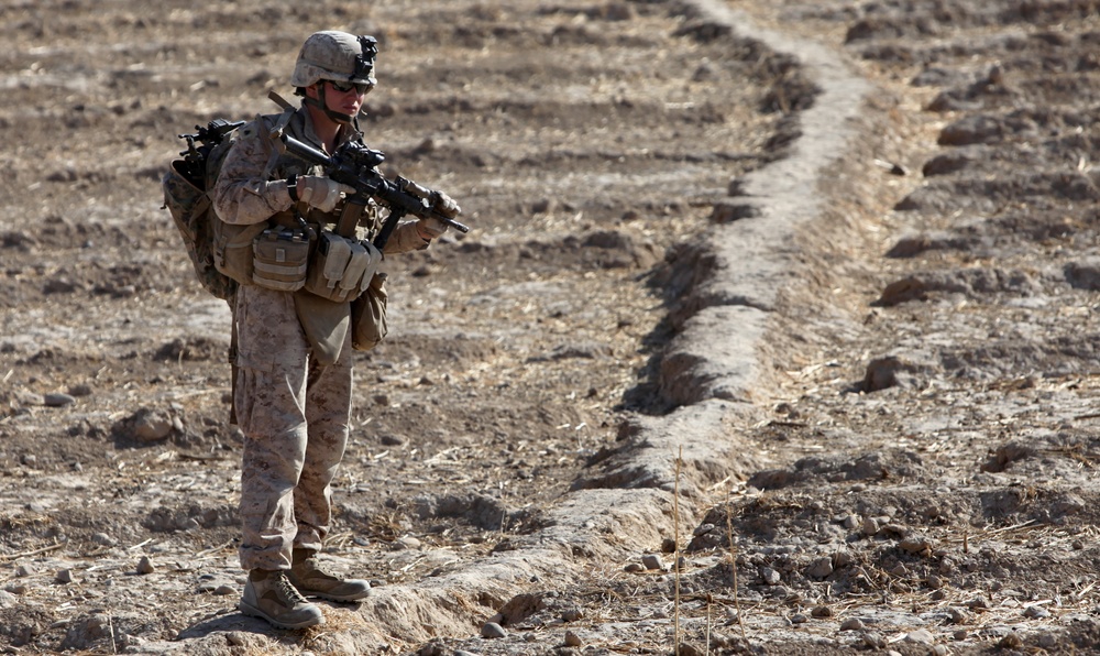 Nebraska Marine discovers Afghan experience
