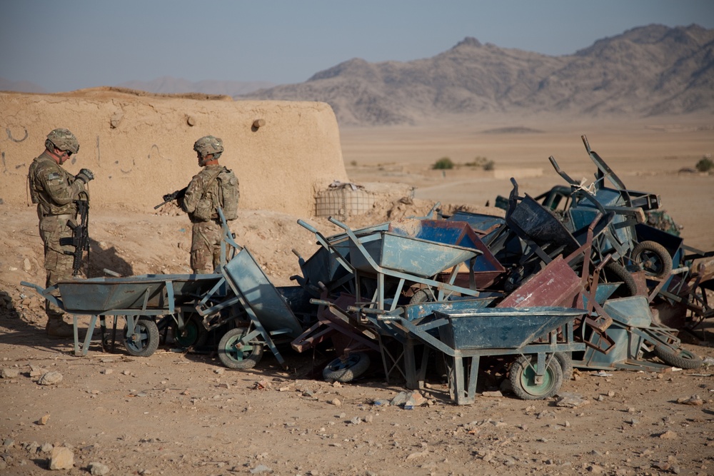 Checkpoint 64 in Kandahar province