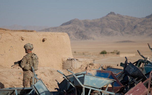 Checkpoint 64 in Kandahar province