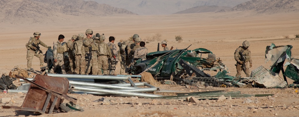 Checkpoint 64 in Kandahar province