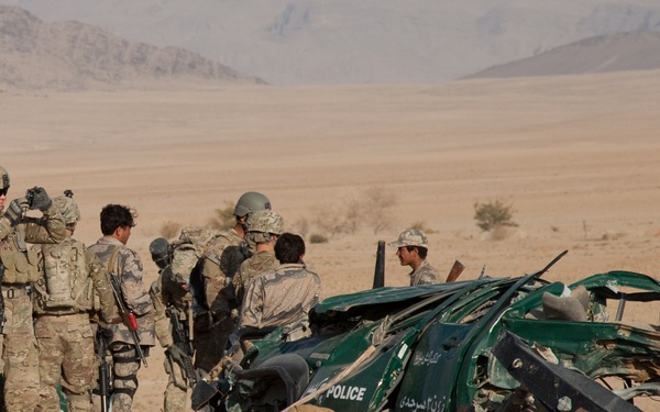 Checkpoint 64 in Kandahar province