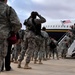 Service members redeploy to the US