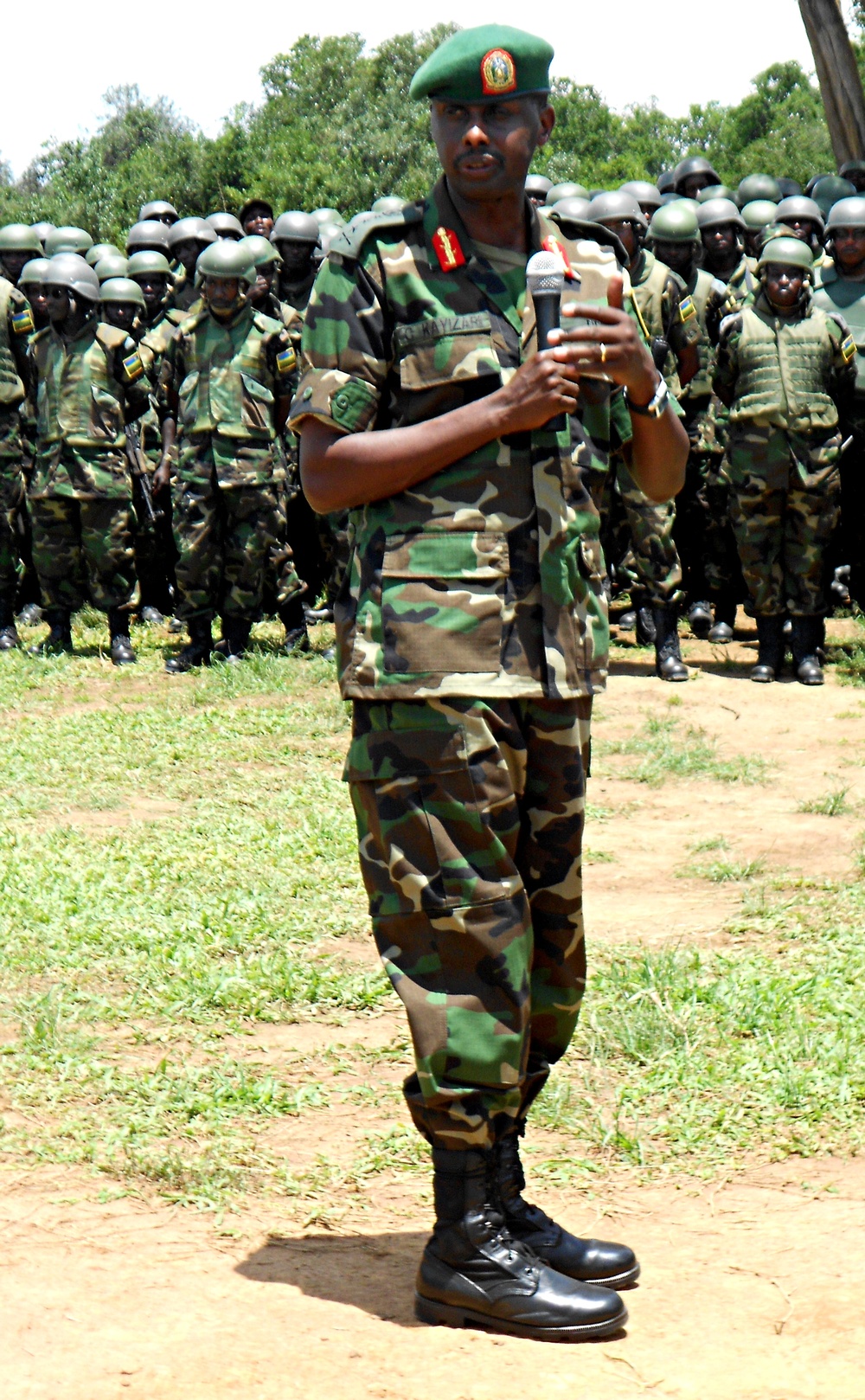 Rwanda Defense Force trains to support UNAMID