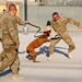 82nd Airborne Division leadership participates in military working dog demonstration