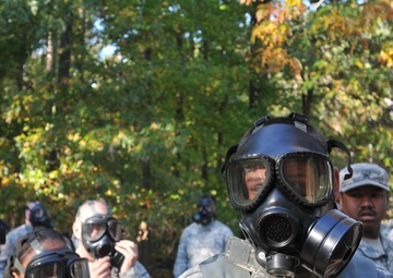 At the ready for the gas chamber